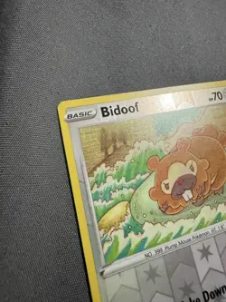 Bidoof (Peelable Ditto) 059/078 Pokemon GO Reverse Holo Pokemon TCG - Image 4
