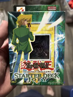 YUGIOH Starter Deck Joey Unlimited UNPUNCHED Factory Sealed Vintage SEALED NOS - Image 1