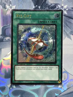 PHSW-EN049 Xyz Gift Ultimate Rare 1st Edition Lightly Played YuGiOh TCG - Image 1