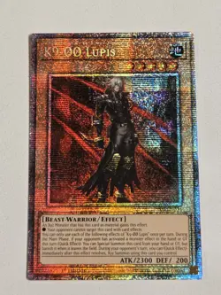 K9-00 Lupis JUSH-EN034 Starlight Rare Yugioh Justice Hunters 1st Edition Mint - Image 1