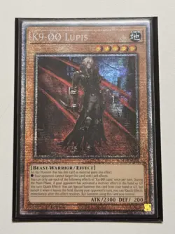 K9-00 Lupis JUSH-EN034 Starlight Rare Yugioh Justice Hunters 1st Edition Mint - Image 5