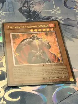 RDS-EN021 Thestalos the Firestorm Monarch Ultimate Rare 1st Ed MP! YuGiOh TCG - Image 4