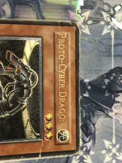SOI-EN010 Proto-Cyber Dragon Ultimate Rare UNL Ed HEAVILY PLAYED! YuGiOh TCG - Image 2