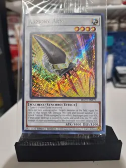Yugioh SEALED Armory Arm HAC1-EN176 Secret Rare Limited Edition Hidden Arsenal - Image 1
