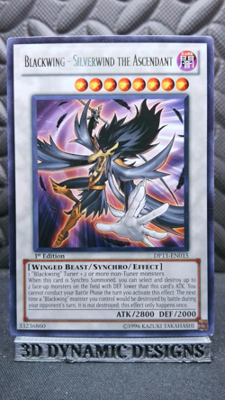 | Yugioh Blackwing - Silverwind the Ascendant DP11-EN015 1st RARE NM- 🔥 | - Image 1