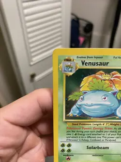 Pokemon TCG Venusaur Base Set 2 Holo Unlimited Rare Card 18/130 - Image 2