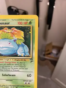Pokemon TCG Venusaur Base Set 2 Holo Unlimited Rare Card 18/130 - Image 3