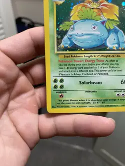 Pokemon TCG Venusaur Base Set 2 Holo Unlimited Rare Card 18/130 - Image 4