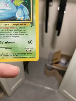 Pokemon TCG Venusaur Base Set 2 Holo Unlimited Rare Card 18/130 - Image 5