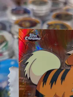 Growlithe #58 Topps Chrome Spectra Series 1 Pokemon TV Animation NM 🔥 - Image 2