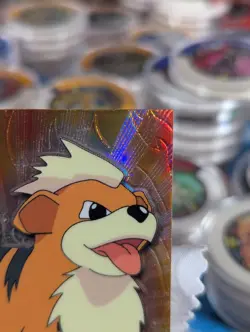Growlithe #58 Topps Chrome Spectra Series 1 Pokemon TV Animation NM 🔥 - Image 3