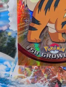 Growlithe #58 Topps Chrome Spectra Series 1 Pokemon TV Animation NM 🔥 - Image 5
