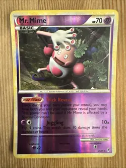Pokemon TCG - Mr. Mime - 29/95 - Call of Legends - Reverse Holo - Rare - DMG - Image 1