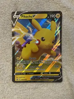 Pikachu V - SWSH061 - Pokemon Oversized Jumbo Promo Card - Image 1