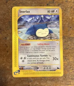The Pokemon Company Skyridge Snorlax 100/144 Regular Common English Basic 80 - Image 1