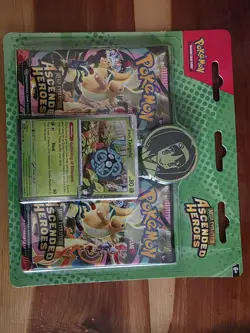 Pokemon Mega Evolution Sealed Ascended Heroes Erika's Tangela 2-Pack Blister - Image 1