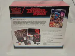 Destined Rivals Pokemon Center Exclusive ETB Elite Trainer Box New Acrylic Case - Image 4