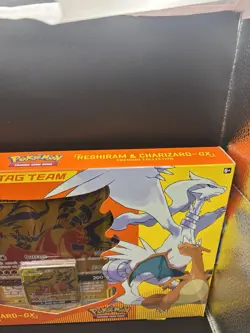 Pokemon TCG Reshiram Charizard-GX Tag Team Premium Collection Box NO TEARS - Image 5