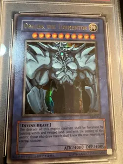 Yu-Gi-Oh! Obelisk the Tormentor GBI-002 Gameboy ADV Promo - PSA 9 Mint - Image 2