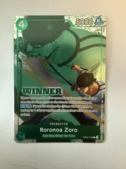 Roronoa Zoro (Winner Pack 2025 Vol. 3) - One Piece Promotion Cards (OP-PR) - Image 1