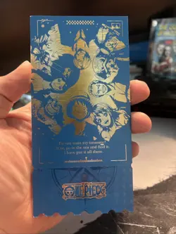 One Piece Anime LAW Waifu Collectible Ticket/Card - Image 2
