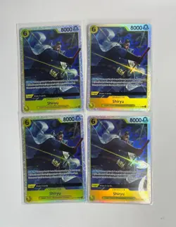 One Piece X4 Shiryu OP16-108 SR Set - Image 1
