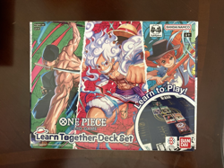 Bandai Namco CCG ONE PIECE: TCG! LEARN TOGETHER DECK SET! Unused! Complete! - Image 1