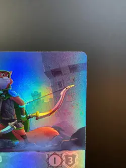 Lorcana Disney - Robin Hood - Capable Fighter (Epic) 220/204 - Holo Foil Fabled - Image 3