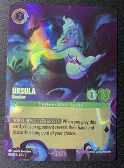 Ursula Deceiver 03/D23 Disney Lorcana D23 Collection - Image 1
