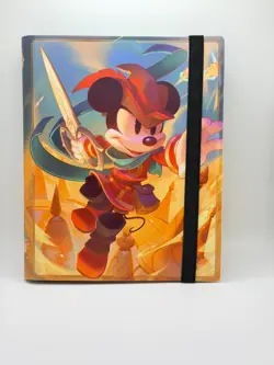 Disney Lorcana Fabled Mickey Mouse Portfolio Binder Never Used! - Image 2