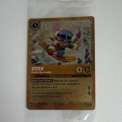 Disney Lorcana Stitch - Carefree Snowboarder 42/P3 EN sealed - Image 1