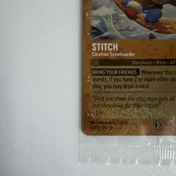 Disney Lorcana Stitch - Carefree Snowboarder 42/P3 EN sealed - Image 5