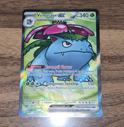 Pokemon TCG Venusaur ex 182/165 SV 151 Ultra Rare Holo ENG - Image 1