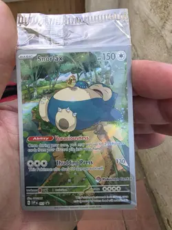 Pokemon TCG - S&V 151 - SVP051 Snorlax - Pokemon Center Stamped Promo - SEALED - Image 1