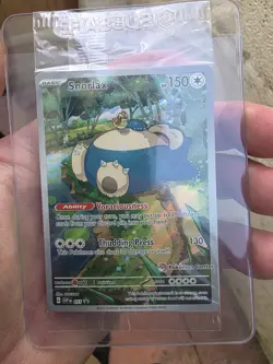 Pokemon TCG - S&V 151 - SVP051 Snorlax - Pokemon Center Stamped Promo - SEALED - Image 3
