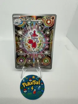 NM Medicham 241/217 ME: Ascended Heroes Illustration Rare Pokemon Card - Image 1