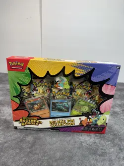 Pokemon TCG Ascended Heroes First Partner Deluxe Pin Collection NEW Sealed RARE - Image 1