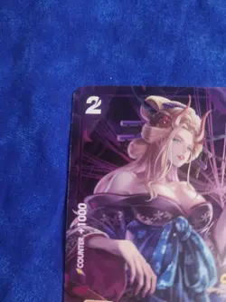 One Piece English Card Holo Game Championship Card Black Maria ST04-011 - Image 2