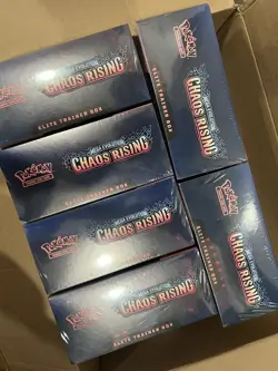 Chaos Rising Elite Trainer Box Pokemon TCG Factory Sealed - Image 1