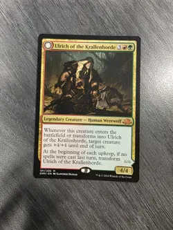 Ulrich of the Krallenhorde #191 Eldritch Moon Magic: The Gathering Card - Image 1