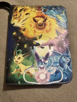 Pokemon Binder 360 Pockets Eevee Evolutions Portfolio Folder - Image 1