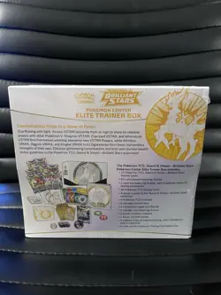 Brilliant Stars Pokemon Center Exclusive Elite Trainer Box ETB - NEW & SEALED - Image 4
