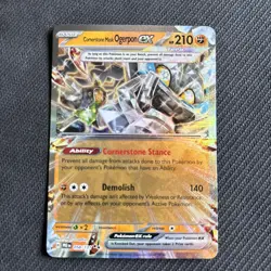 Cornerstone Mask Ogerpon ex 058/131 Holo Prismatic Evolutions Pokemon Holo NM - Image 1