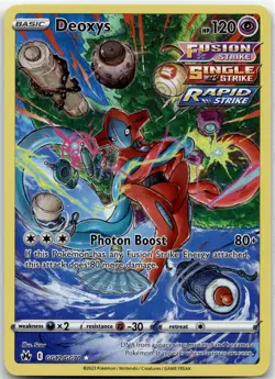 Deoxys GG12/GG70 Holo Crown Zenith Galarian Gallery Pokemon NM/M - Image 2