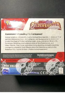 Scarlet & Violet Paldea Evolved Booster Box Pokemon TCG Factory Sealed - Image 2