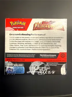 Pokemon TCG: Scarlet & Violet Paldea Evolved Factory Sealed Booster Box 36 Packs - Image 2