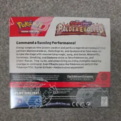 Sealed! Pokemon Scarlet & Violet Paldea Evolved Booster Box 36 Packs Pokemon TCG - Image 2