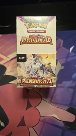 Pokemon TCG Scarlet & Violet Paldea Evolved Half Booster Box New sealed - Image 1