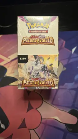 Pokemon TCG Scarlet & Violet Paldea Evolved Half Booster Box New sealed - Image 2