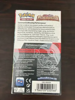 Pokemon TCG Scarlet & Violet Paldea Evolved Half Booster Box 18 Packs Sealed - Image 2